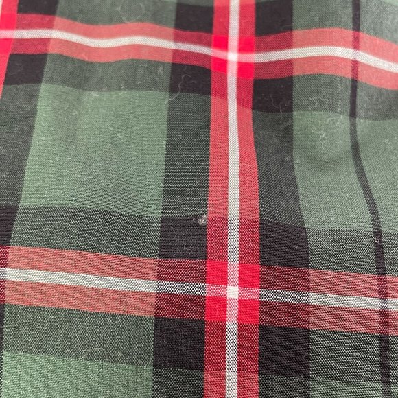 Janie and Jack Smocked Plaid Holiday Red Green Dress Toddler 3T - Picture 8 of 12